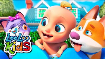 Mommy Walking to the Market